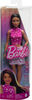 Barbie Fashionistas Doll #215 with Black Straight Hair & Iridescent Skirt, 65th Anniversary
