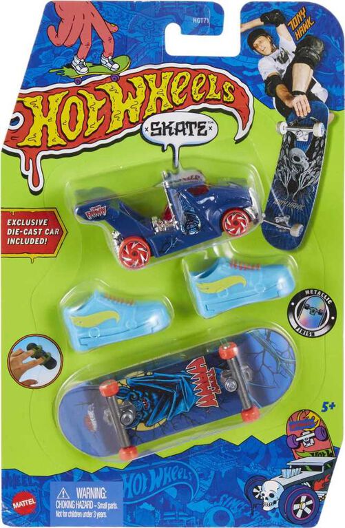 Tony Hawk, Hot Wheels Debut New Skate Line Featuring Fingerboards