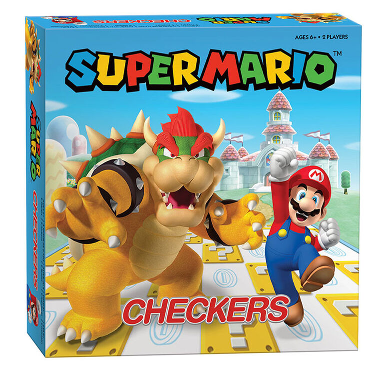 CHECKERS: Super Mario vs. Bowser