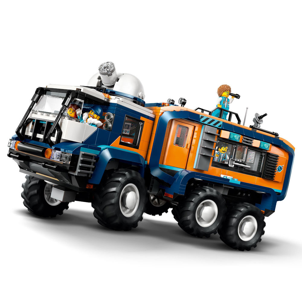 LEGO City Arctic Explorer Science Lab Truck Building Toy for Kids, Boys & Girls, Ages 8+ - 60471