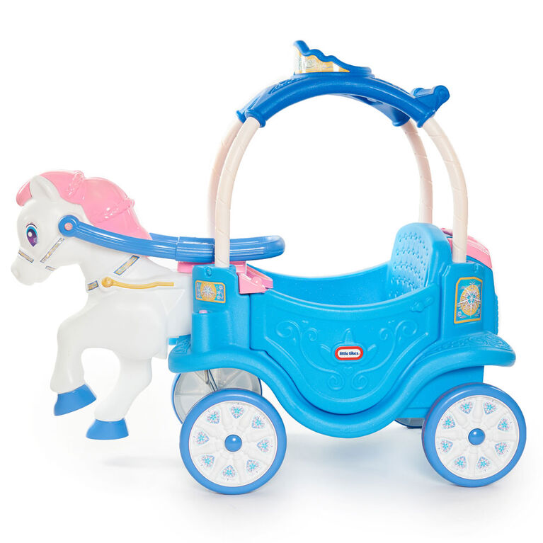 The Little Tikes Princess Horse & Carriage - Frosty Blue