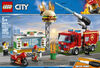 LEGO City Fire Burger Bar Fire Rescue 60214 (327 pieces)