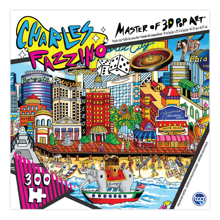 300 Piece Charles Fazzino Puzzle Collection