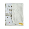 Simmons Waffle/Bamboo Blanket Ivory Woodland