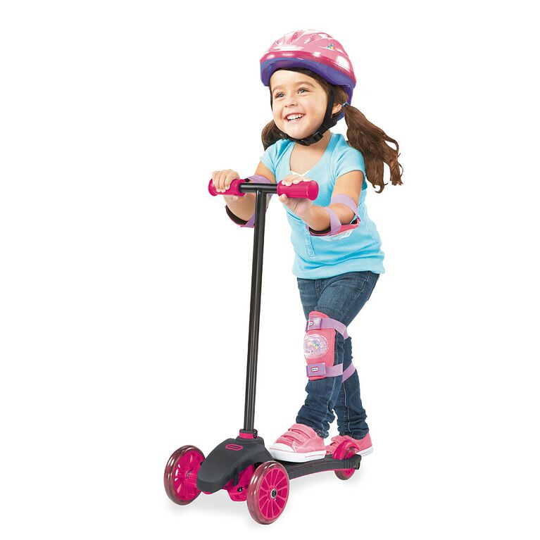 Little Tikes - Trottinette à diriger - Rose