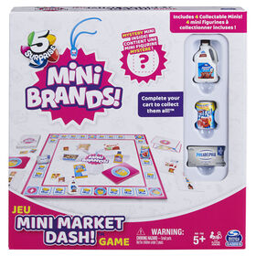 Mini Brands Mini Market Dash Food Game
