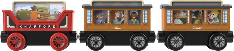 Thomas and Friends Wooden Railway Knapford Station Passenger Pickup Playset