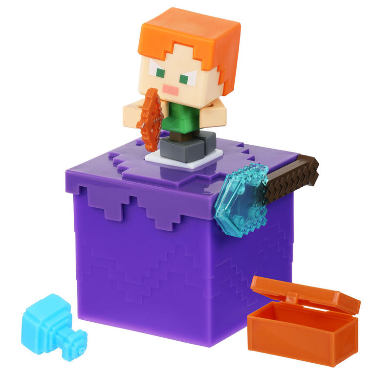 Treasure X Minecraft Caves and Cliffs Overworld Mine and Craft Character