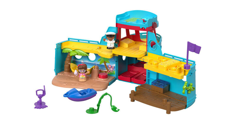 Fisher-Price - Little People - Coffret de jeu Bateau de l'amitié