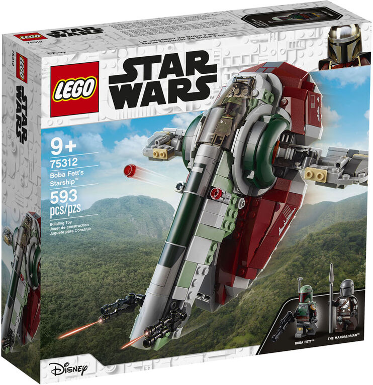 LEGO Star Wars Le vaisseau de Boba Fett 75312 (593 pièces)