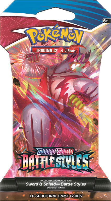 Pokemon Sword & Shield "Battle Styles" Sleeved Booster - English Edition