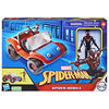 Marvel Spider-Man Spider-Mobile 6-Inch-Scale Vehicle with Miles Morales Action Figure