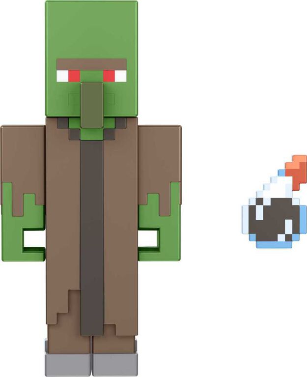 Minecraft Zombie Villager Figure