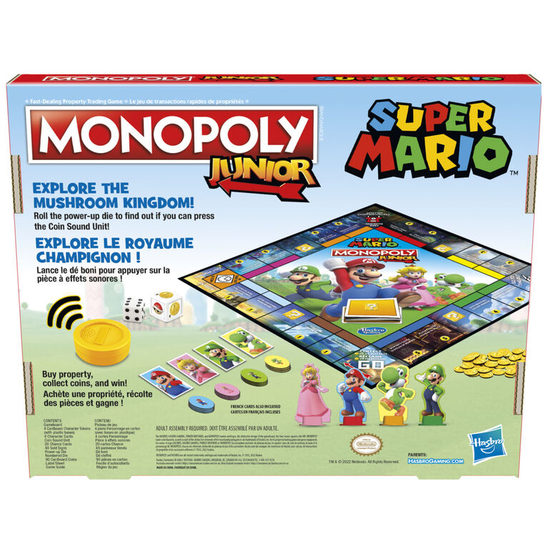 Monopoly Junior Super Mario Edition Board Game