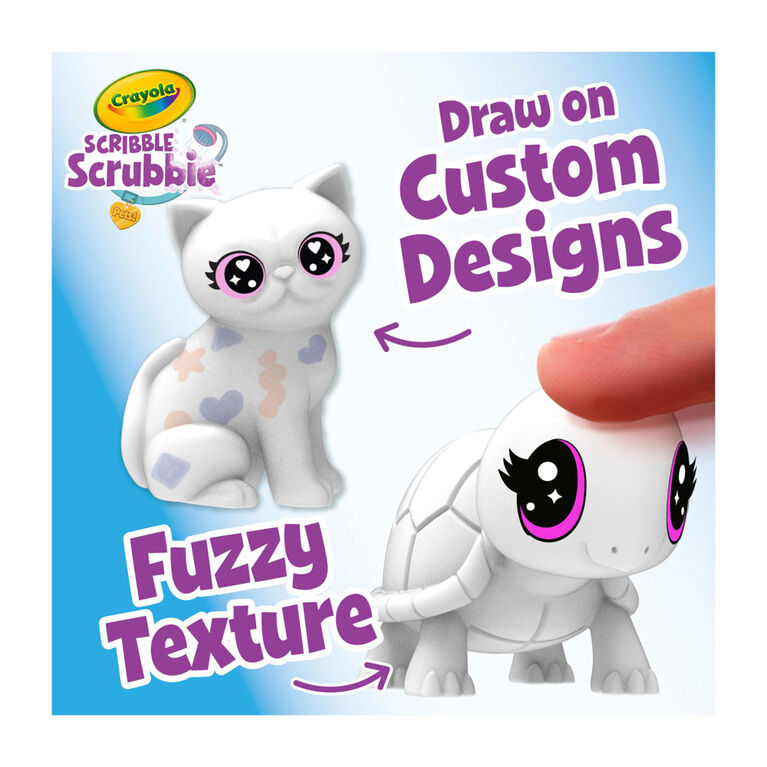 Boutique de vaporisation pour animaux Scribble Scrubbie de Crayola
