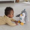 Fisher-Price Plush Tummy Time Toy, Flap and Wobble Penguin, Newborn Musical Toy