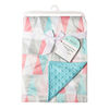Baby's First By Nemcor Reversible Baby Blanket- Triangle Design