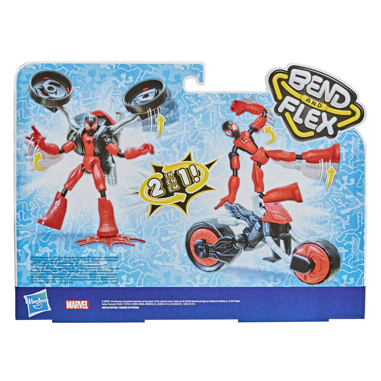 Marvel Bend and Flex, Flex Rider SpiderMan Action Figure
