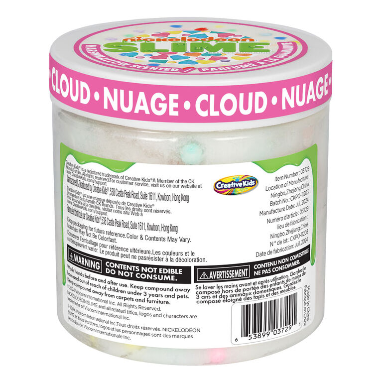 Nickelodeon Slime Specialty Jars  - Marshmallow Dreams Cloud