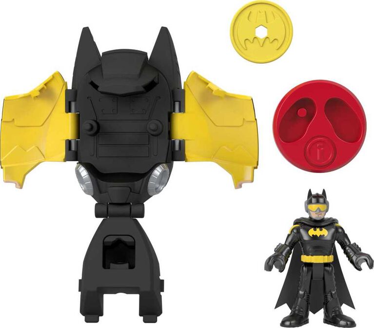 Fisher-Price Imaginext DC Super Friends Head Shifters Batman and Batwing Set