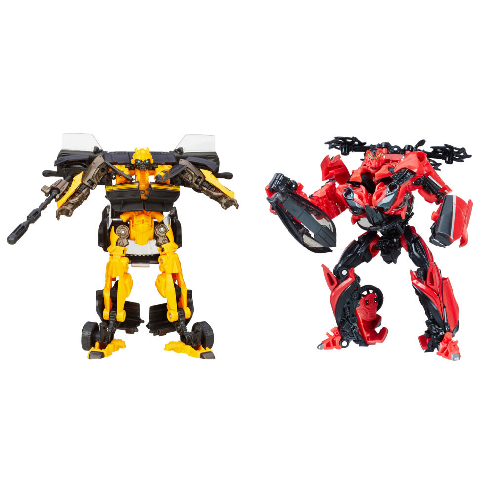 Transformers Buzzworthy Bumblebee Studio Series Deluxe 79BB High Octane  Bumblebee vs. 02BB Decepticon Stinger - R Exclusive