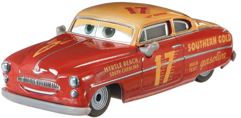 Disney Pixar Cars - Coffret 2 Véhicules - Hudson Hornet Tout - Terrain et Flash.