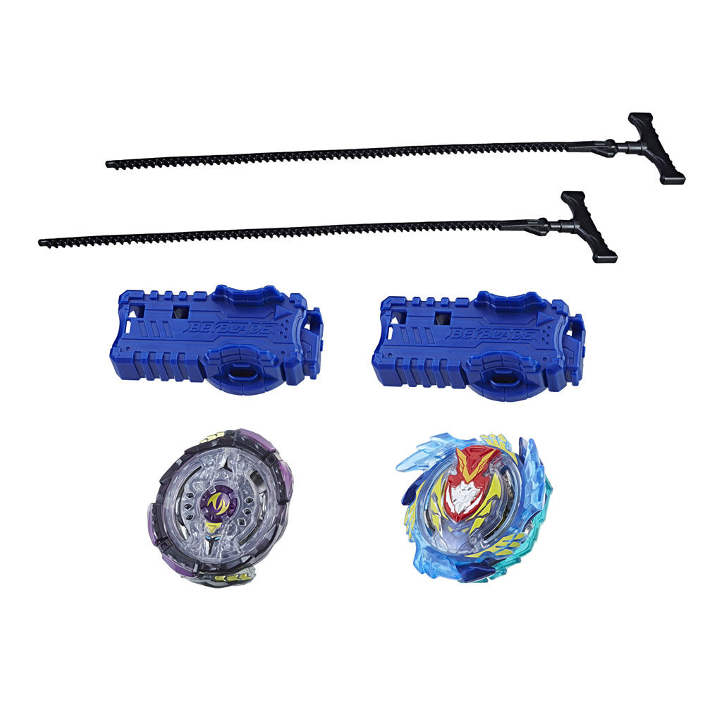 playset beyblade set de combat double surface