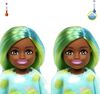 Barbie Cutie Reveal Chelsea Doll and Accessories, Jungle Series, Elephant-Themed Small Doll Set
