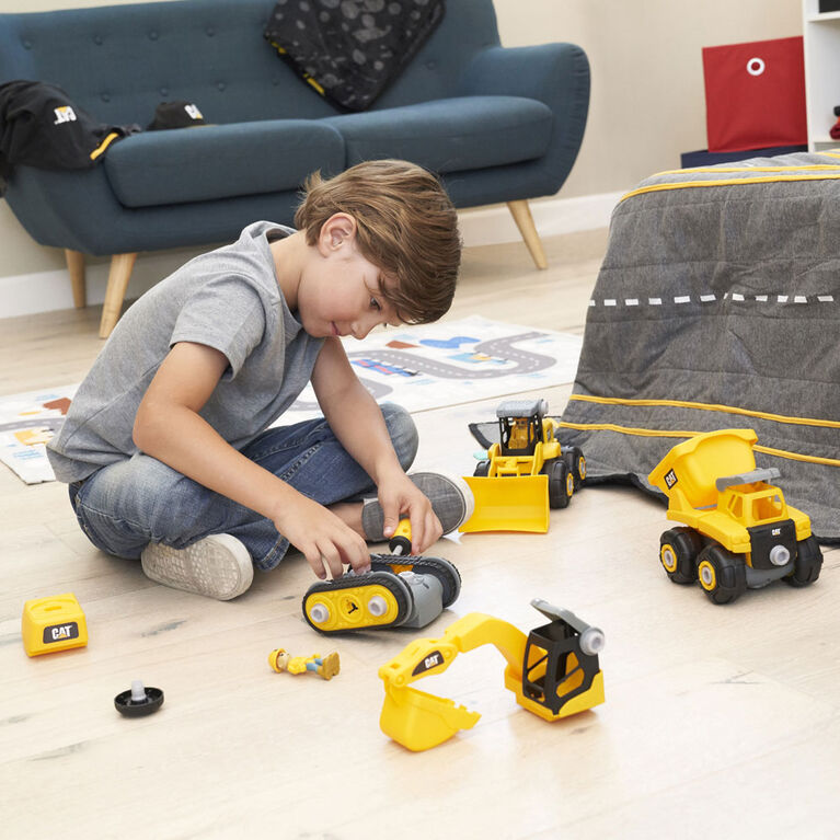 Cat Build Your Own Vehicle Junior Crew Wheel Loader