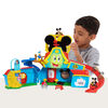 Disney Junior Mickey Mouse Funny the Funhouse 14 Piece Lights and Sounds Playset, Includes Mickey Mouse and Donald Duck Figures