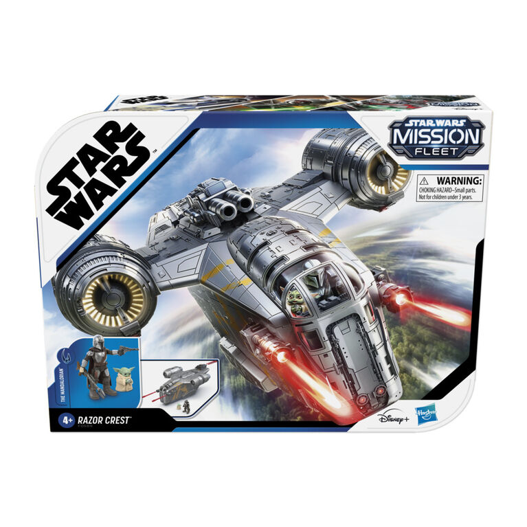 Star Wars Mission Fleet The Mandalorian The Child Razor Crest Outer Rim Run Deluxe Vehicle