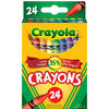24 crayons de cire Crayola
