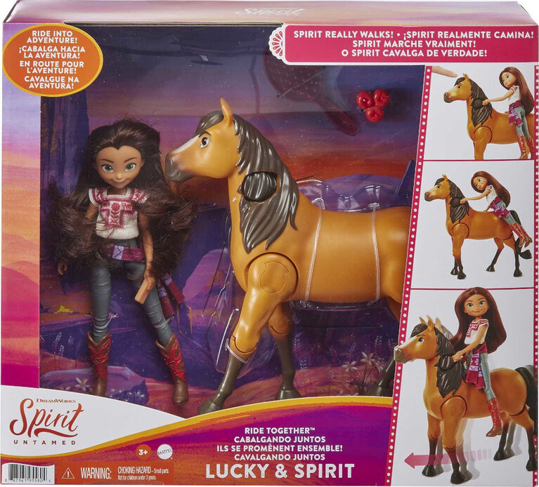 Spirit Untamed Ride Together Lucky and Spirit