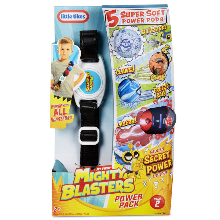 Mighty Blasters Refill Pack with 5 Soft Power Pods by Little Tikes - Power Pack 2
