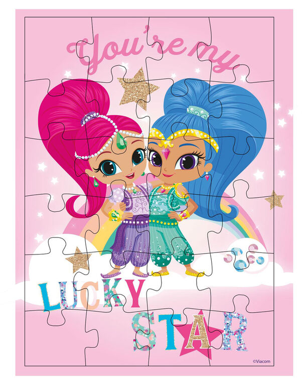 Nickelodeon's Shimmer and Shine - 24-Piece Puzzle in a Tube