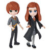 Wizarding World Harry Potter, Magical Minis Ron and Ginny Weasley Friendship Set with 2 Creatures