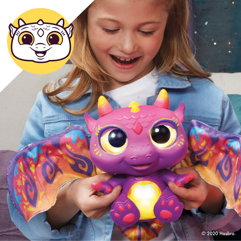 furReal Moodwings Baby Dragon Interactive Pet Toy, 50+ Sounds & Reactions