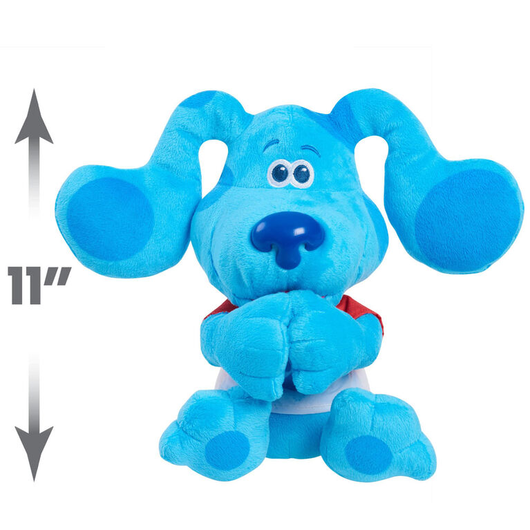 Blue's Clues and You! Blowing Kisses Blue Feature Plush Stuffed Animal with Sounds and Movement