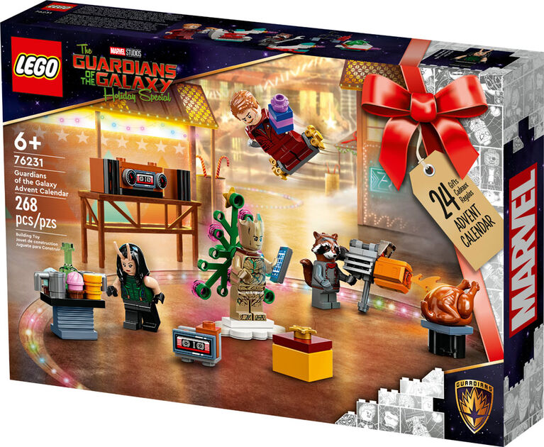 LEGO® Marvel 76231 Le Calendrier de l'Avent Les Gardiens de la