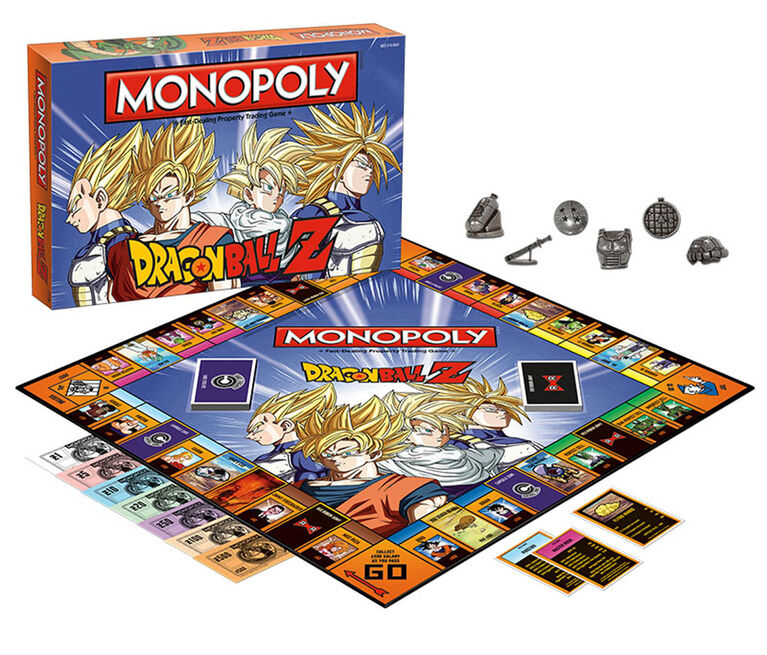 Monopoly Game: Dragon Ball Z Edition - English Edition