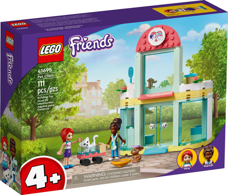LEGO Friends Pet Clinic 41695 Building Kit (111 Pieces)