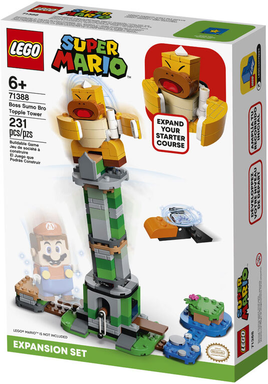 LEGO Super Mario Boss Sumo Bro Topple Tower Expansion Set 71388 (231 pieces)