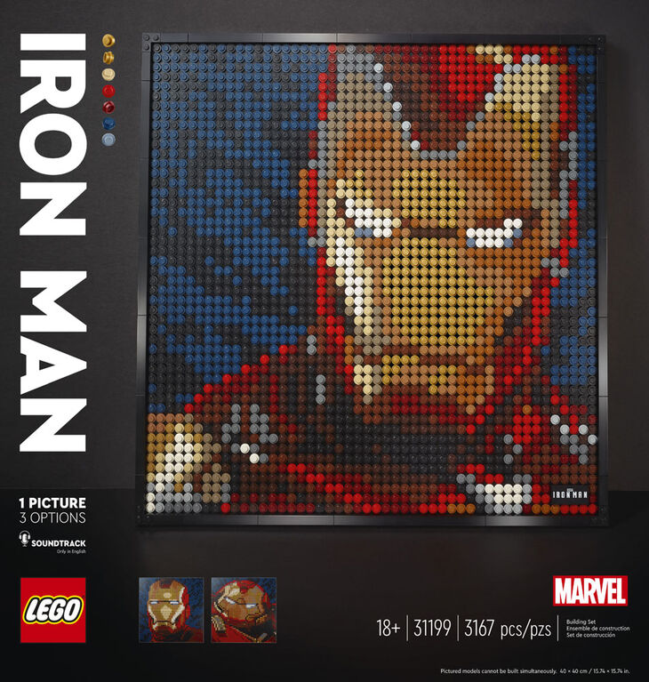 LEGO ART Marvel Studios Iron Man 31199 (3167 pieces)