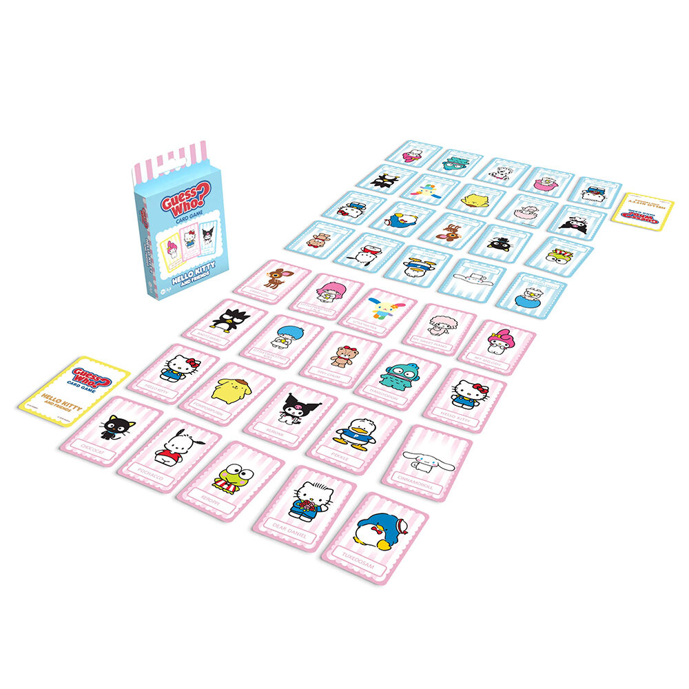 USAopoly GUESS WHO? Card Game: Hello Kitty and Friends - English Edition