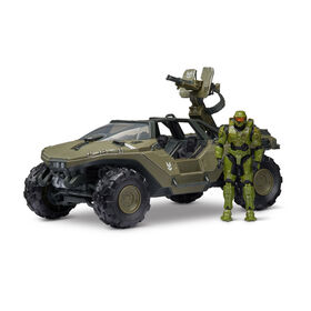 Halo Deluxe Vehicle (4" Figure and Vehicle) - Warthog and Master Chief #2