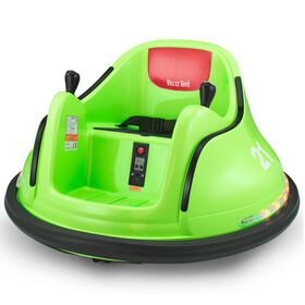 Voltz Toys Round Bumper 360 Rotation with Remote, Green