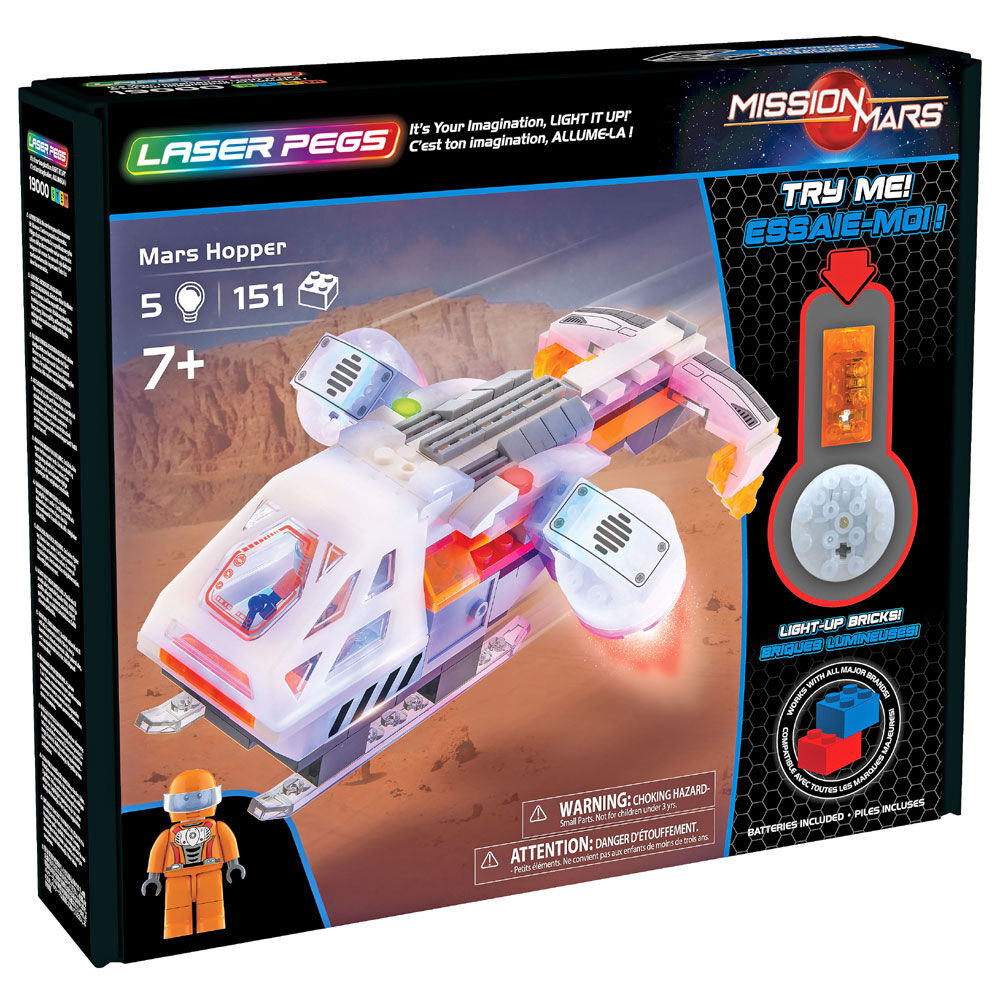 laser pegs mars