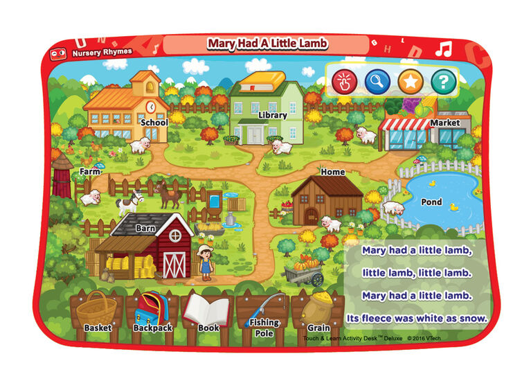VTech Activity Desk Expansion Pack Nursery Rhymes - English Edition