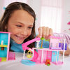 Coffrets Maison de poupée ​Mini BarbieLand Barbie, Maison de rêves Mini avec poupée Barbie surprise de 3,81 cm (1,5 po), mobilier, accessoires, ascenseur et piscine