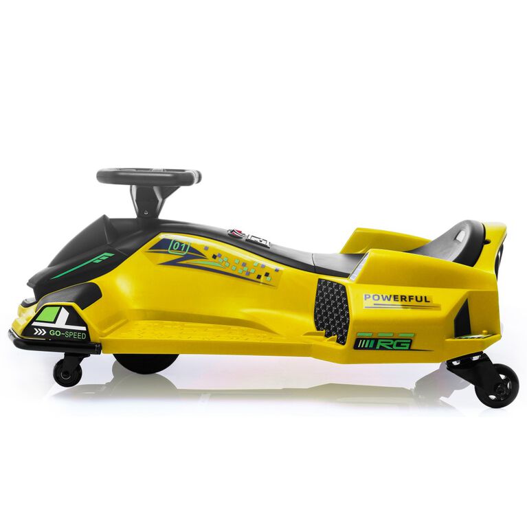 Voltz Toys Brushless Motor High-Speed Drift Car, Yellow